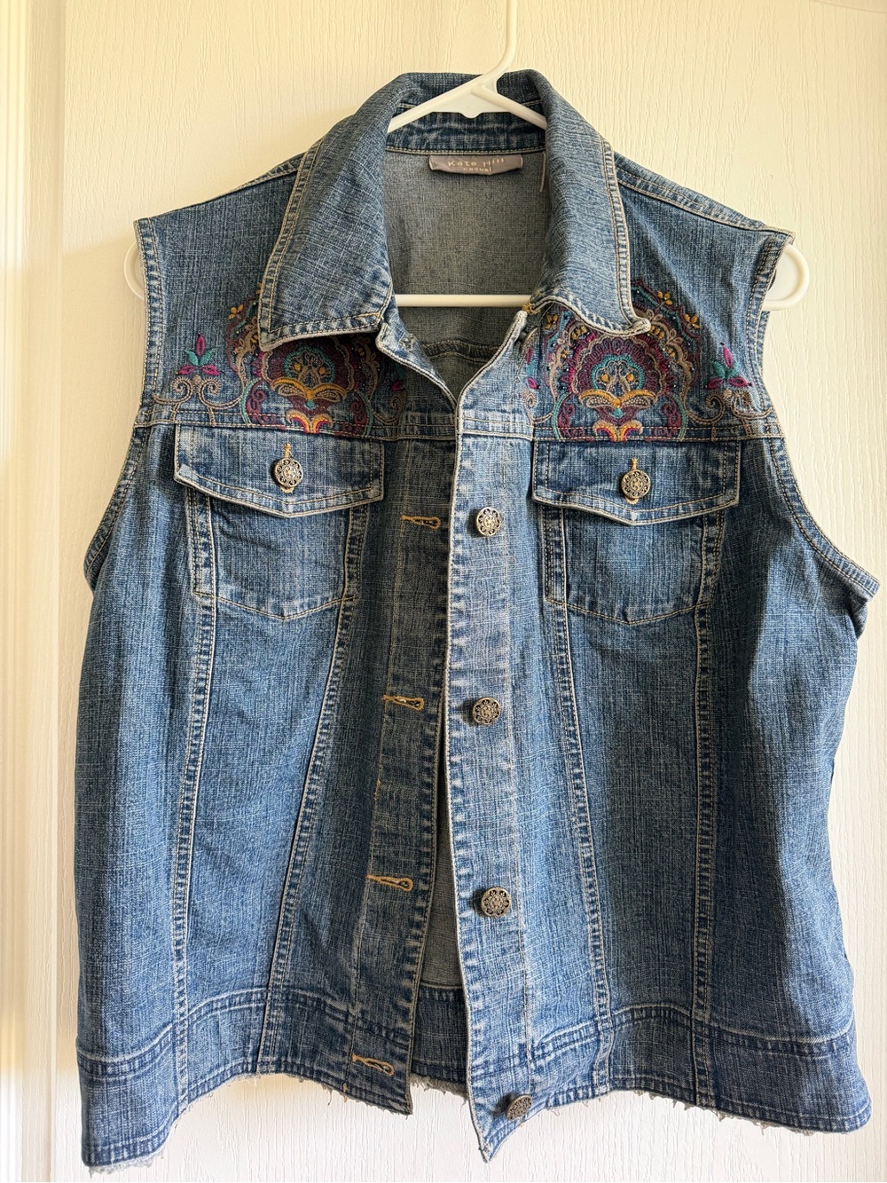 Kate Hill Denim Vest